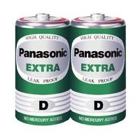 ราคา ถ่าน พานาโซนิค เอ็กซ์ตร้าเขียว ขนาด D แพ็ค 2 ก้อน (Panasonic Extra D R20ST/2SL)