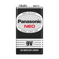 ราคา ถ่านพานาโซนิคนีโอสีดำ 9โวลต์ (Panasonic Neo Battery 9V)