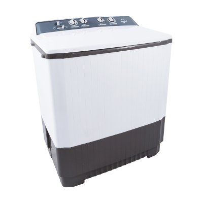 LG เครื่องซักผ้า 2 ถัง ระบบ Roller Jet Punch + 3 ขนาดซัก 9.5 กก. รุ่น WP-1350ROT