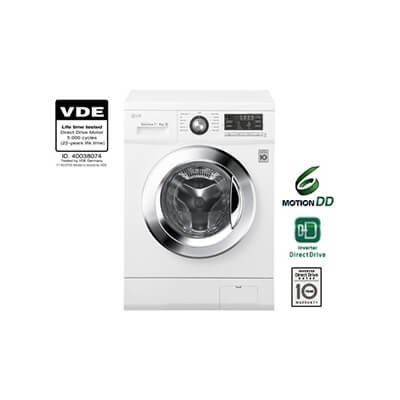 เครื่องซักผ้าฝาหน้า LG รุ่น WD-14170AD