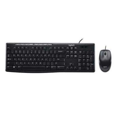 Logitech Media Combo Keyboard + Mouse รุ่น MK200