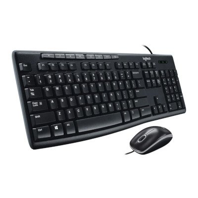 Logitech Media Combo Keyboard + Mouse รุ่น MK200
