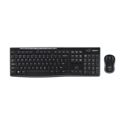 Logitech Wireless Combo Keyboard and Mouse รุ่น MK270 (MK270R)