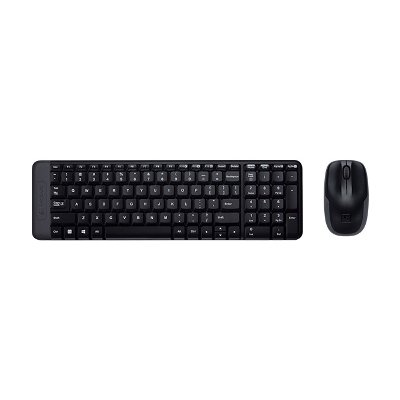 Logitech Wireless Combo Keyboard + Mouse รุ่น MK220