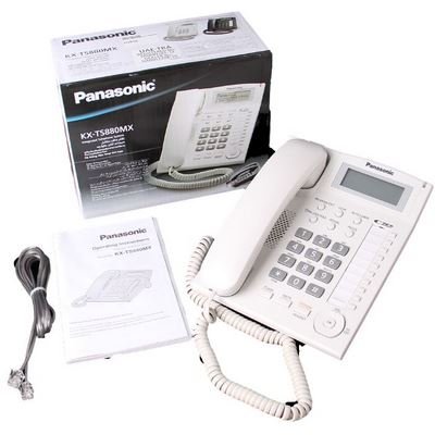 โทรศัพท์ Panasonic รุ่น KX-TS880MX แบบโชว์เบอร์โทร