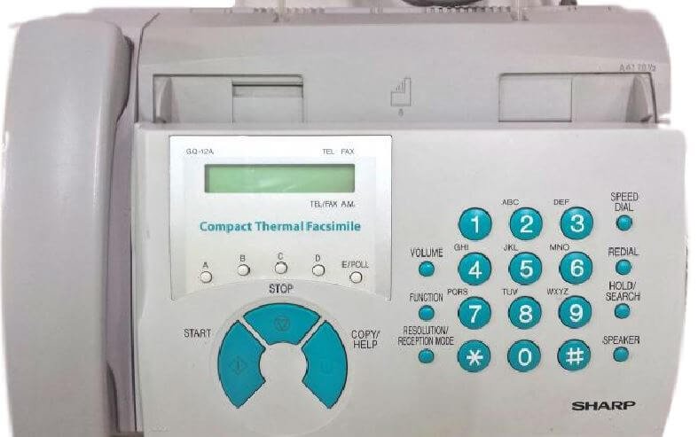 เครื่องโทรสาร SHARP รุ่น GQ-12A