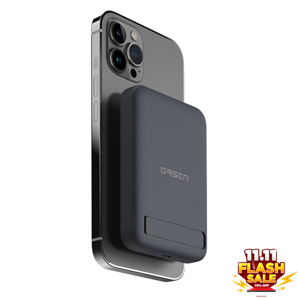ราคา ไลฟ์เหลือ 629บ 00 00 02 00 Eloop EW52 EW56 Magnetic 10000mAh 7000mAh แบตสำรองไร้สาย Battery Pack PowerBank พาวเวอร์แบงค์ Wireless Charger Orsen Power Bank พาเวอร์แบงค์ เพาเวอร์แบงค์ Type C Output (160 LAZADA