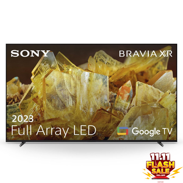 ราคา sony สมาร์ททีวี รุ่น xr-55x90l (55") x90l google tv 4k : รุ่นปี 2023 รับประกันศูนย์โซนี่ไทย 55 ขนาด 55 (11020241) NocNoc.com