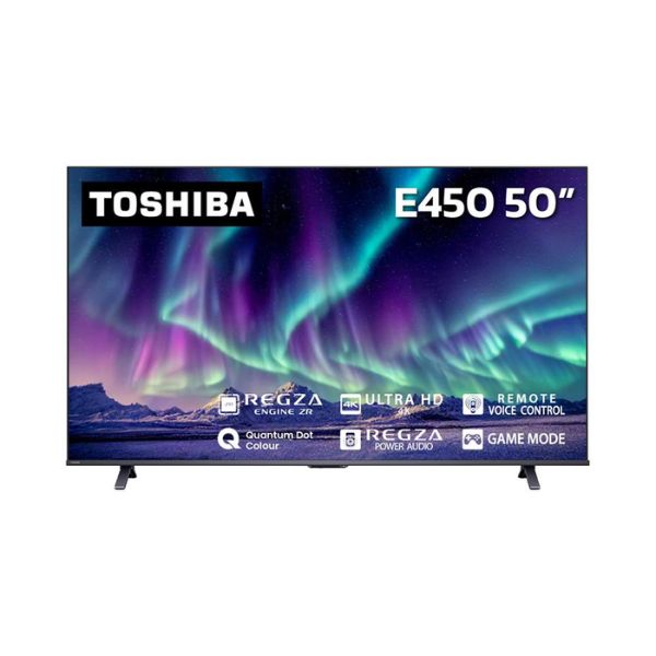 ราคา ทีวีคิวแอลอีดี 50 นิ้ว TOSHIBA (4K, QLED, VIDAA) 50E450RP (1305752) HomePro