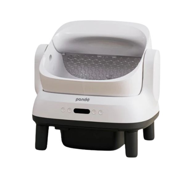 ราคา [ สินค้าใหม่ล่าสุด] PANDO Aero Cat Litter Box Open-top ห้องน้ำแมวอัตโนมัติ (47353595398) Shopee