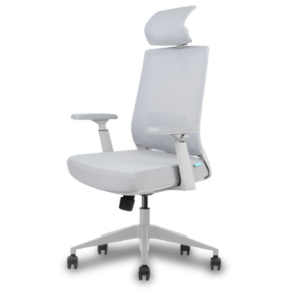 ราคา BEWELL เก้าอี้เพื่อสุขภาพ Glory บีเวลล์ Glory เทา, เส้นใย Polyamide Page (YB17251) OfficeMate